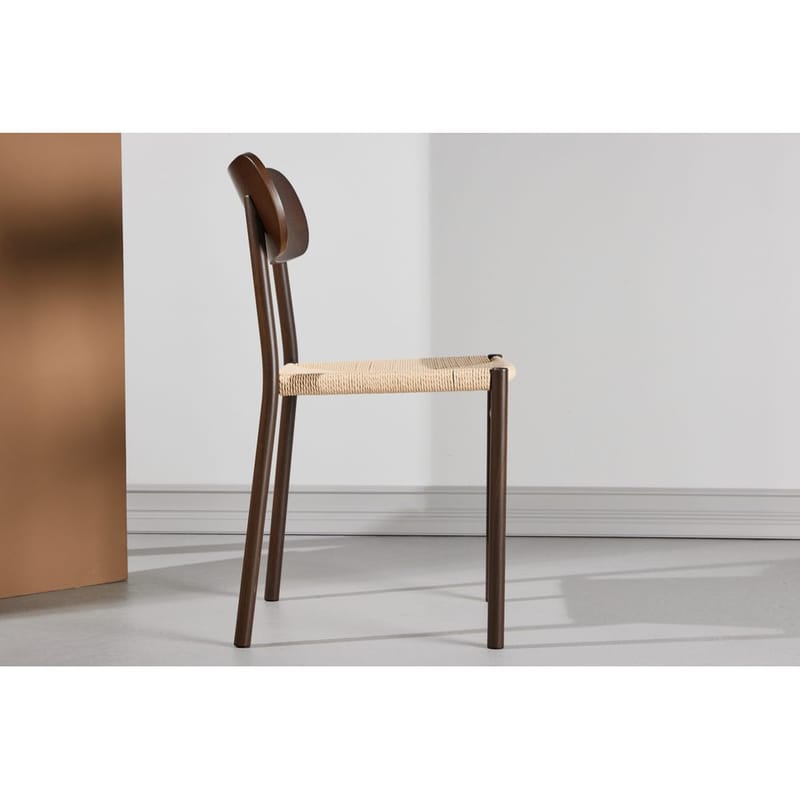 Ruokailutuoli Polly - Mokka - Puutarhakalusteet - Puutarhatuoli - Karmituoli ulos