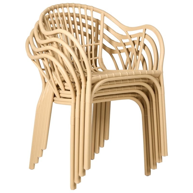 Ruokatuoli Andora 4-pakkaus - Puutarhakalusteet - Puutarhatuoli - Karmituoli ulos