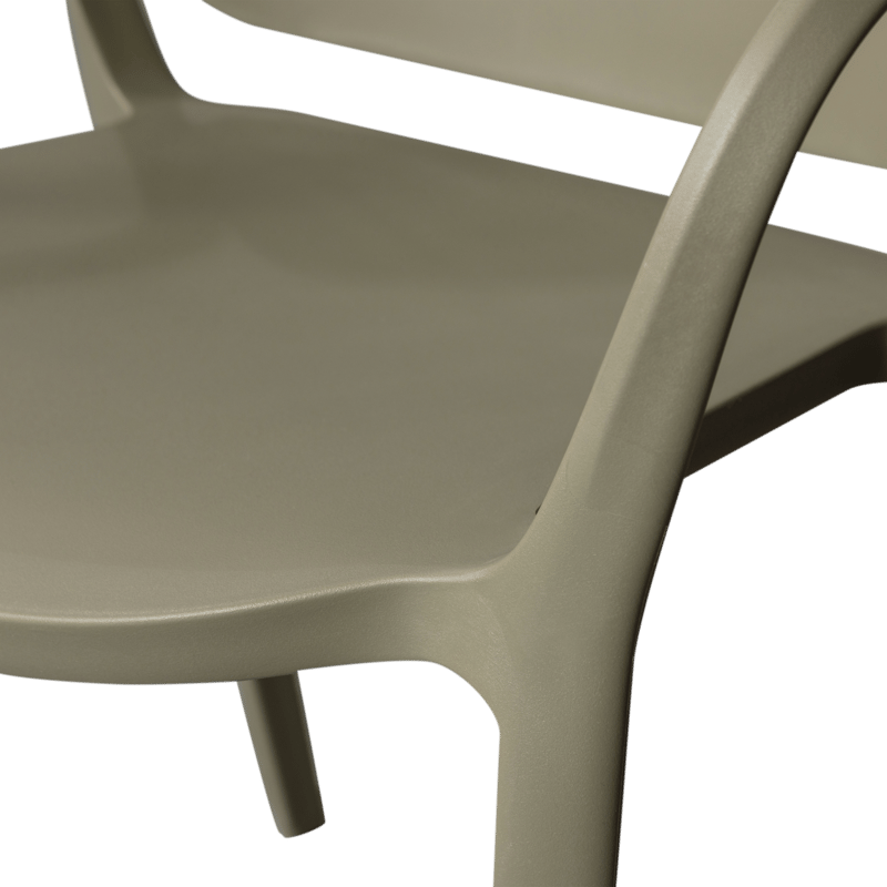 Ruokatuoli Bent ulkokäyttöön - Vihreä - Puutarhakalusteet - Puutarhatuoli - Karmituoli ulos