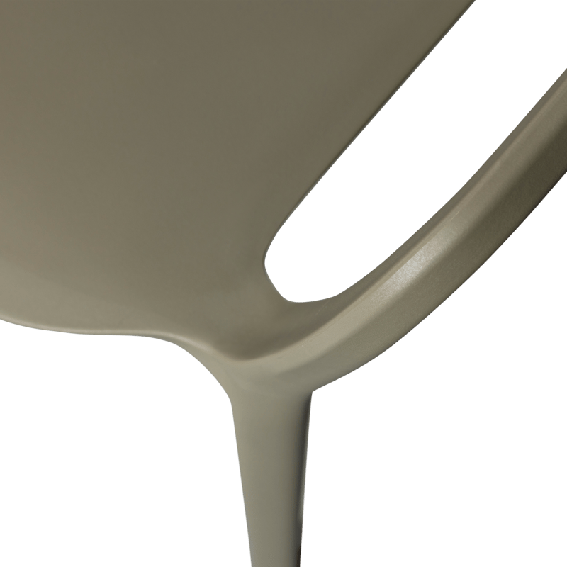 Ruokatuoli Bent ulkokäyttöön - Vihreä - Puutarhakalusteet - Puutarhatuoli - Karmituoli ulos