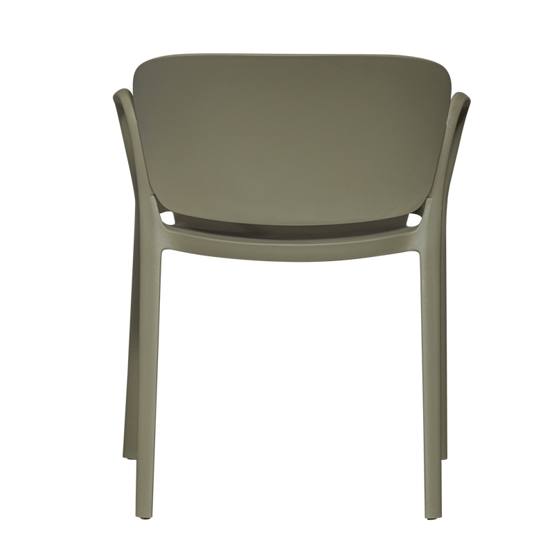 Ruokatuoli Bent ulkokäyttöön - Vihreä - Puutarhakalusteet - Puutarhatuoli - Karmituoli ulos