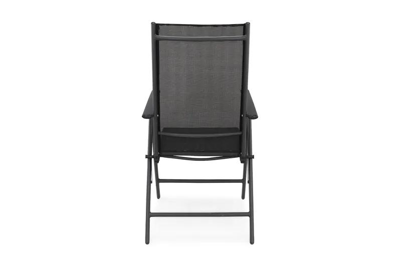 Maggie-säätötuoli - Musta - Puutarhakalusteet - Puutarhatuoli - Säätötuoli