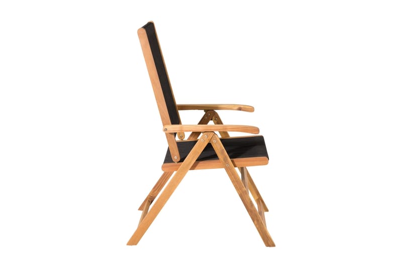 Säätötuoli Little John - Musta - Puutarhakalusteet - Puutarhatuoli - Säätötuoli