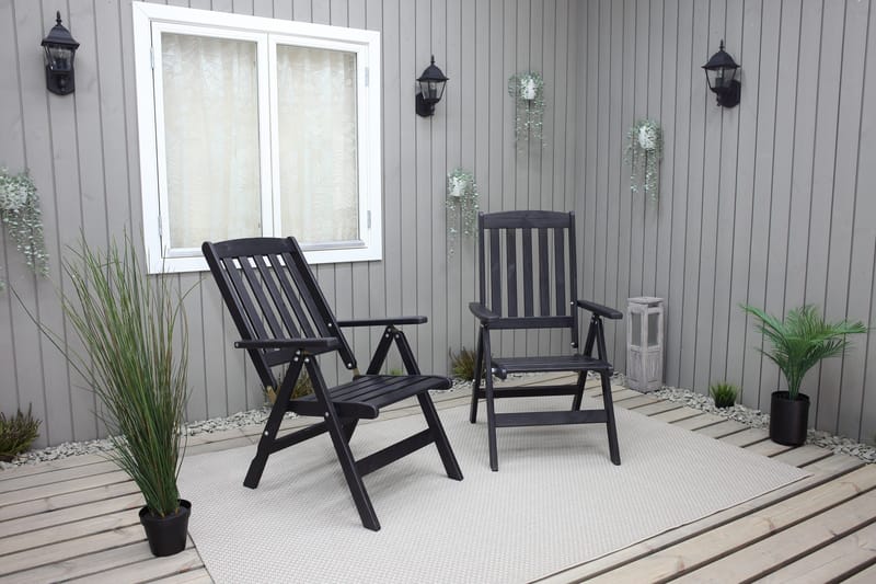 Säätötuoli Oliver - Mokka - Puutarhakalusteet - Puutarhatuoli - Säätötuoli