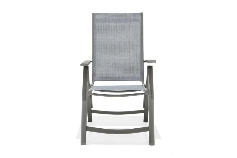 Säätötuoli Solana - Harmaa - Puutarhakalusteet - Puutarhatuoli - Säätötuoli