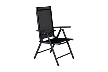 Säätötuoli Venture Home Black/Grey - Puutarhakalusteet - Puutarhatuoli - Säätötuoli