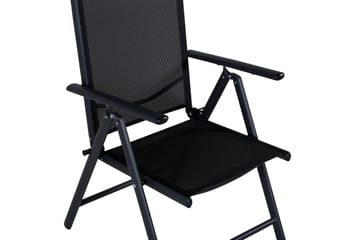 Säätötuoli Venture Home Black/Grey - Puutarhakalusteet - Puutarhatuoli - Säätötuoli