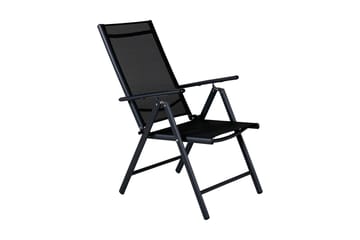 Säätötuoli Venture Home Black/Grey - Puutarhakalusteet - Puutarhatuoli - Säätötuoli