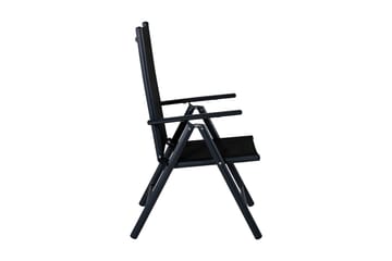 Säätötuoli Venture Home Black/Grey - Puutarhakalusteet - Puutarhatuoli - Säätötuoli