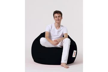 Säkkituoli Hunny 115 cm Ulkokäyttöön - Musta - Puutarhakalusteet - Puutarhatuoli - Säkkituoli ulos