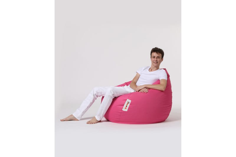 Säkkituoli Hunny 115 cm Ulkokäyttöön - Roosa - Puutarhakalusteet - Puutarhatuoli - Säkkituoli ulos