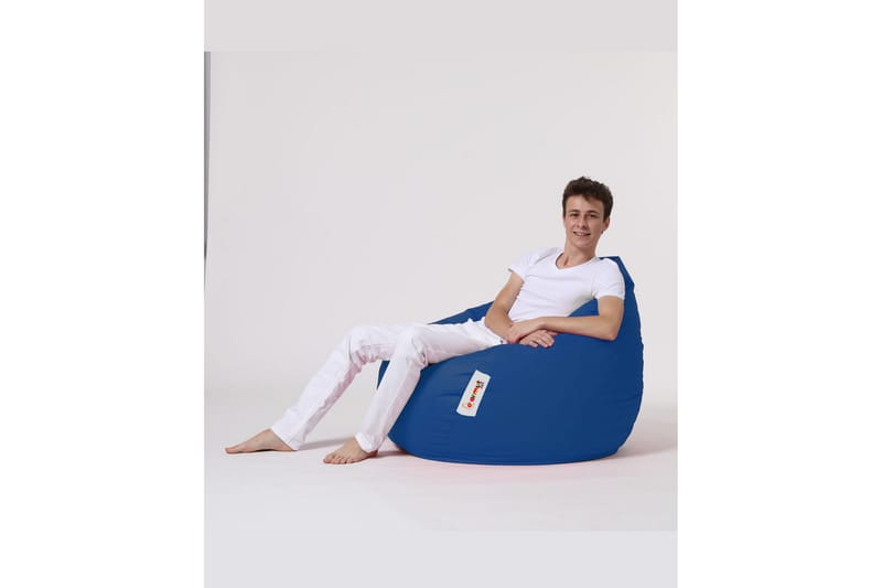 Säkkituoli Hunny 115 cm Ulkokäyttöön - Sininen - Puutarhakalusteet - Puutarhatuoli - Säkkituoli ulos