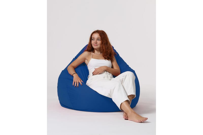 Säkkituoli Hunny 115 cm Ulkokäyttöön - Sininen - Puutarhakalusteet - Puutarhatuoli - Säkkituoli ulos