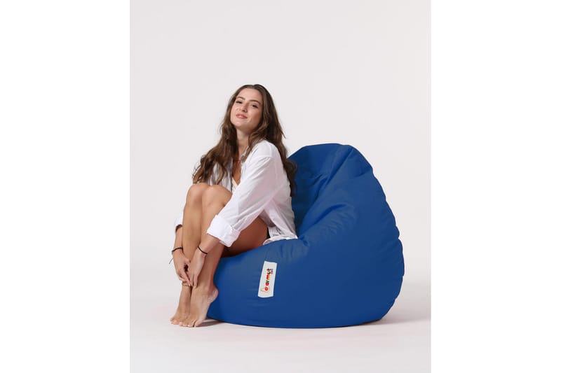 Säkkituoli Hunny 115 cm Ulkokäyttöön - Sininen - Puutarhakalusteet - Puutarhatuoli - Säkkituoli ulos