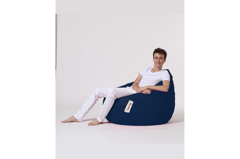 Säkkituoli Hunny 115 cm Ulkokäyttöön - Tummansininen - Puutarhakalusteet - Puutarhatuoli - Säkkituoli ulos