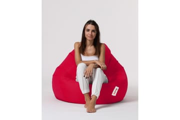 Säkkituoli Hunny 115 cm Ulkokäyttöön - Punainen - Puutarhakalusteet - Puutarhatuoli - Säkkituoli ulos