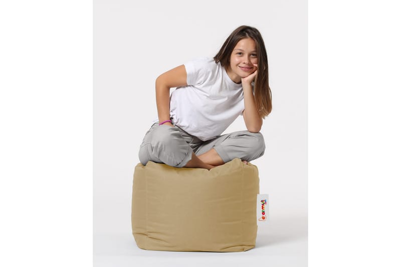 Säkkituoli Salani 45 cm Ulkokäyttöön - Beige - Puutarhakalusteet - Puutarhatuoli - Säkkituoli ulos