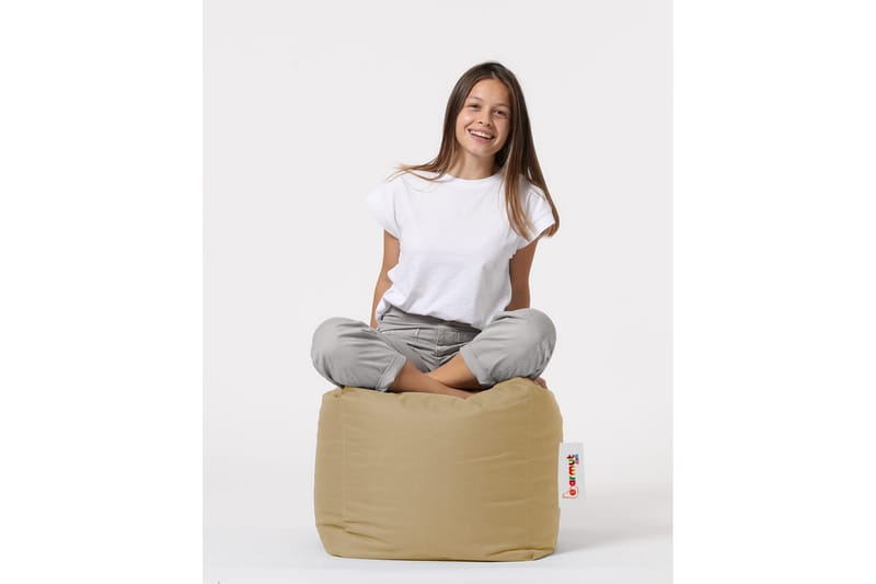 Säkkituoli Salani 45 cm Ulkokäyttöön - Beige - Puutarhakalusteet - Puutarhatuoli - Säkkituoli ulos