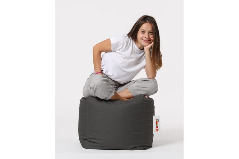 Säkkituoli Salani 45 cm Ulkokäyttöön - Harmaa - Puutarhakalusteet - Puutarhatuoli - Säkkituoli ulos