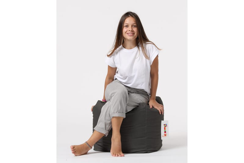 Säkkituoli Salani 45 cm Ulkokäyttöön - Harmaa - Puutarhakalusteet - Puutarhatuoli - Säkkituoli ulos