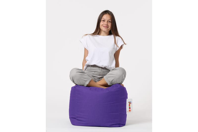 Säkkituoli Salani 45 cm Ulkokäyttöön - Liila - Puutarhakalusteet - Puutarhatuoli - Säkkituoli ulos