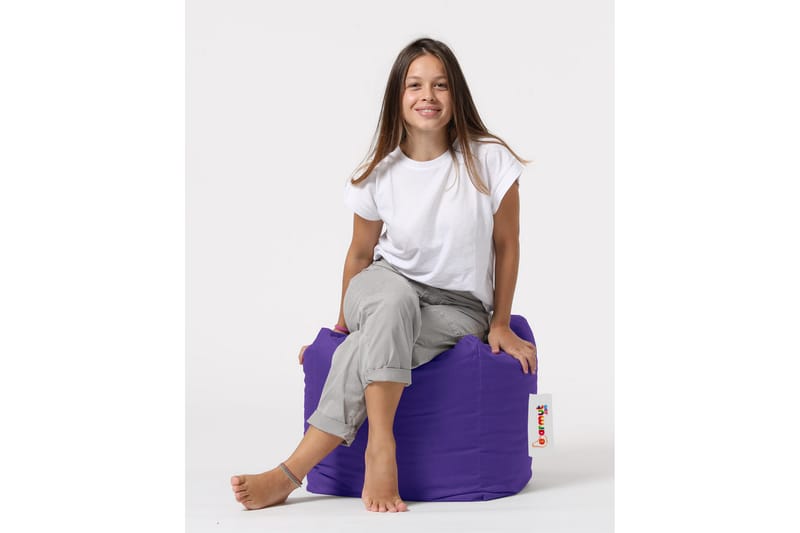 Säkkituoli Salani 45 cm Ulkokäyttöön - Liila - Puutarhakalusteet - Puutarhatuoli - Säkkituoli ulos