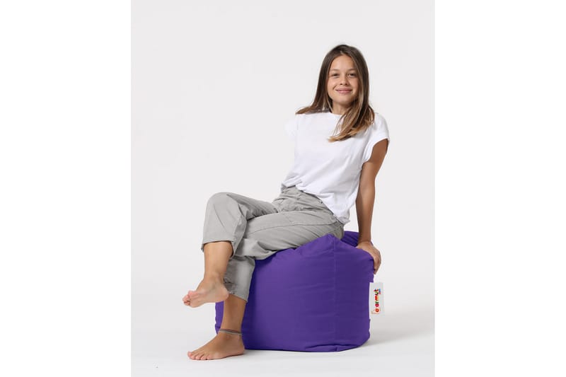 Säkkituoli Salani 45 cm Ulkokäyttöön - Liila - Puutarhakalusteet - Puutarhatuoli - Säkkituoli ulos