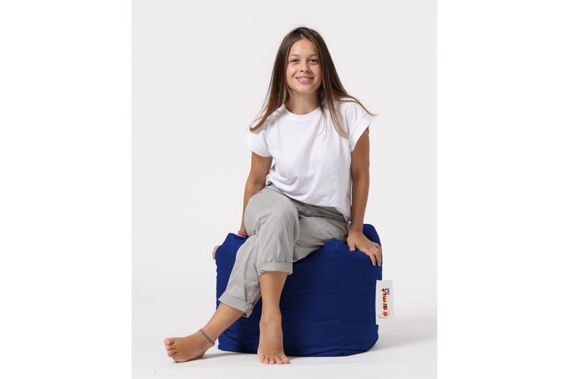 Säkkituoli Salani 45 cm Ulkokäyttöön - Sininen - Puutarhakalusteet - Puutarhatuoli - Säkkituoli ulos