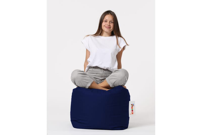 Säkkituoli Salani 45 cm Ulkokäyttöön - Tummansininen - Puutarhakalusteet - Puutarhatuoli - Säkkituoli ulos
