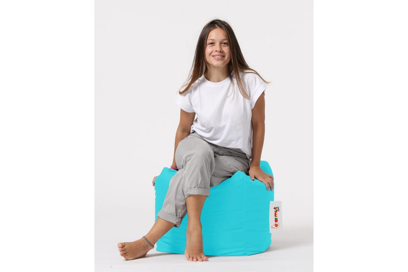 Säkkituoli Salani 45 cm Ulkokäyttöön - Turkoosi - Puutarhakalusteet - Puutarhatuoli - Säkkituoli ulos