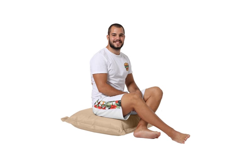 Säkkituoli Salinder 70 cm Ulkokäyttöön - Beige - Puutarhakalusteet - Puutarhatuoli - Säkkituoli ulos