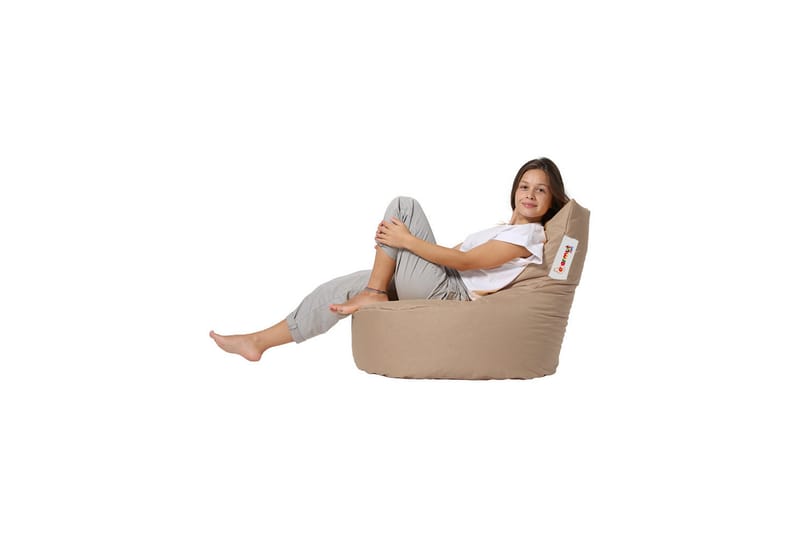 Säkkituoli Taran 70 cm Ulkokäyttöön - Beige - Puutarhakalusteet - Puutarhatuoli - Säkkituoli ulos