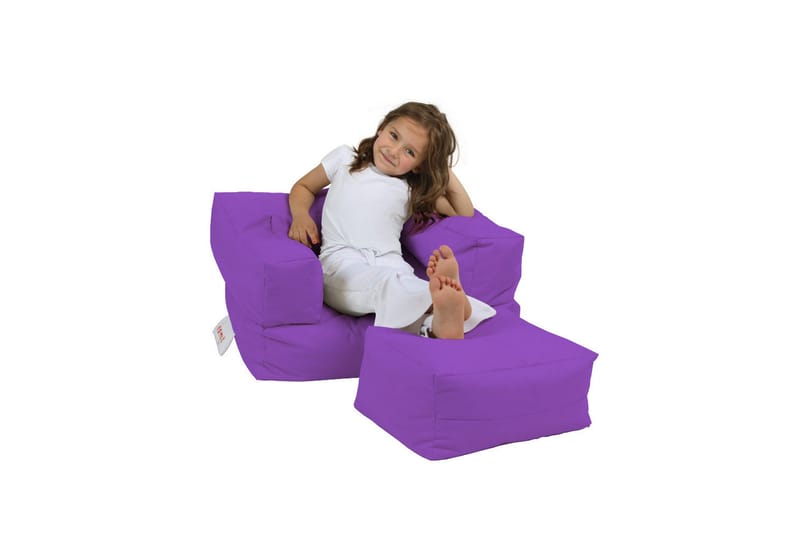 Säkkituoli Taruna 65 cm Ulkokäyttöön - Liila - Puutarhakalusteet - Puutarhatuoli - Säkkituoli ulos