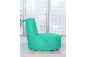 Säkkituoli Vikki 70 cm Ulkokäyttöön - Turkoosi - Puutarhakalusteet - Puutarhatuoli - Säkkituoli ulos