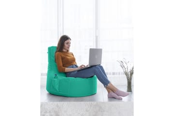 Säkkituoli Vikki 70 cm Ulkokäyttöön - Turkoosi - Puutarhakalusteet - Puutarhatuoli - Säkkituoli ulos