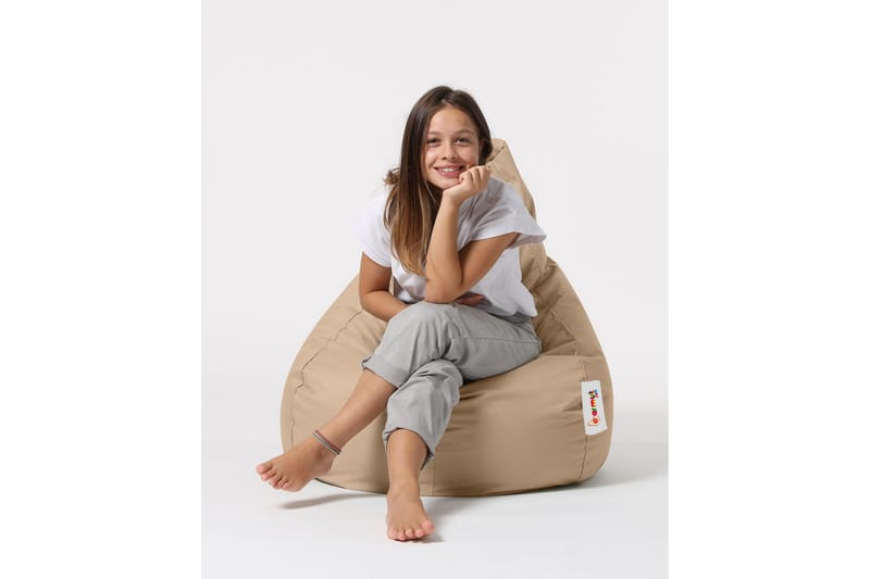 Säkkituoli Vinna 80 cm Ulkokäyttöön - Beige - Puutarhakalusteet - Puutarhatuoli - Säkkituoli ulos