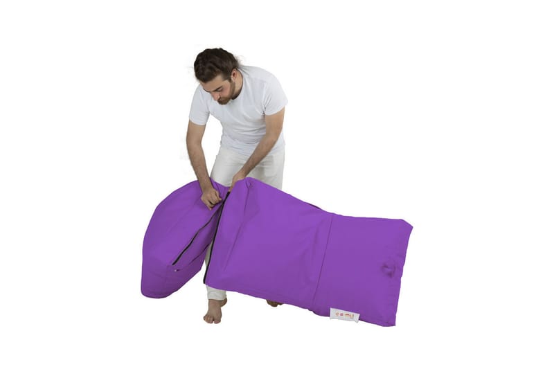 Säkkituoli Petone 55 cm Ulkokäyttöön - Liila - Puutarhakalusteet - Puutarhatuoli - Säkkituoli ulos