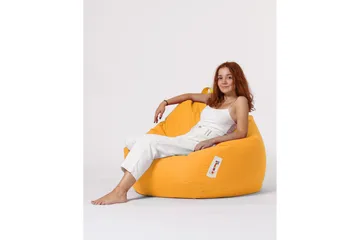 Ulkosäkkituolit Hunny säkkituoli ulkokäyttöön 115 cm Gul