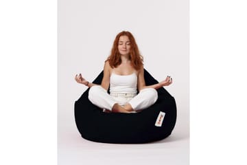 Ulkosäkkituolit Hunny säkkituoli ulkokäyttöön 115 cm Svart - Puutarhakalusteet - Puutarhatuoli - Säkkituoli ulos