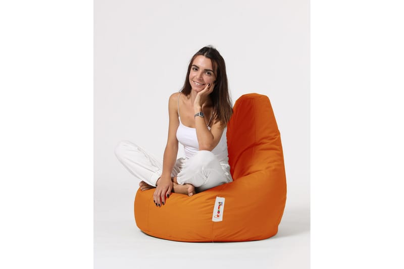 Ulkosäkkituolit Vinna säkkituoli ulkokäyttöön 80 cm Orange, undefined