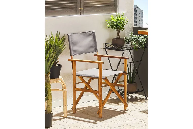 Salve Käsinojatuoli - Harmaa/Ruskea/Vihreä - Puutarhakalusteet - Puutarhatuoli - Karmituoli ulos