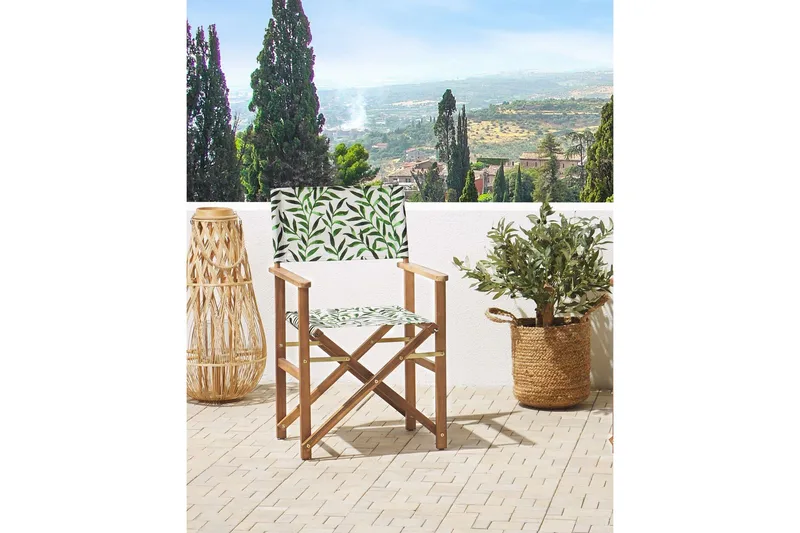 Salve Käsinojatuoli - Harmaa/Ruskea/Vihreä - Puutarhakalusteet - Puutarhatuoli - Karmituoli ulos