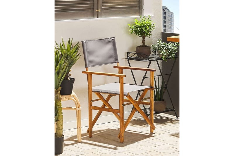 Salve Käsinojatuoli - Ruskea/Valkoinen/Vihreä - Puutarhakalusteet - Puutarhatuoli - Karmituoli ulos