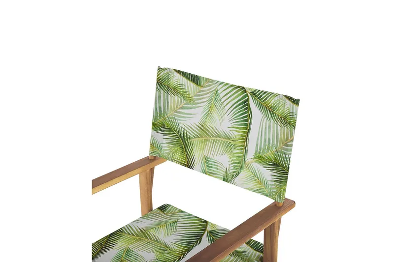 Salve Käsinojatuoli - Ruskea/Valkoinen/Vihreä - Puutarhakalusteet - Puutarhatuoli - Karmituoli ulos