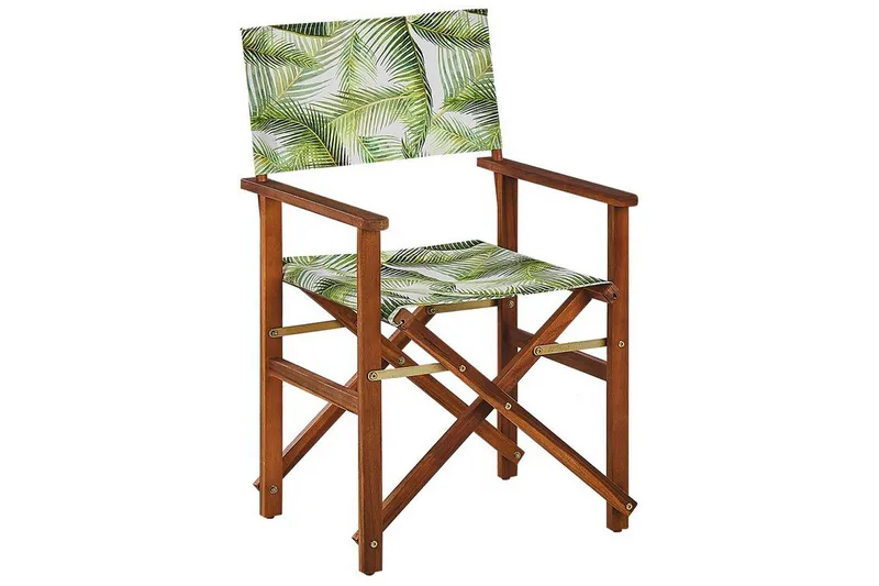 Salve Käsinojatuoli - Ruskea/Vihreä/Valkoinen - Puutarhakalusteet - Puutarhatuoli - Karmituoli ulos