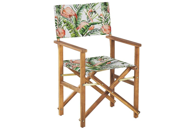 Salve Käsinojatuoli - Ruskea/Vihreä/Valkoinen - Puutarhakalusteet - Puutarhatuoli - Karmituoli ulos