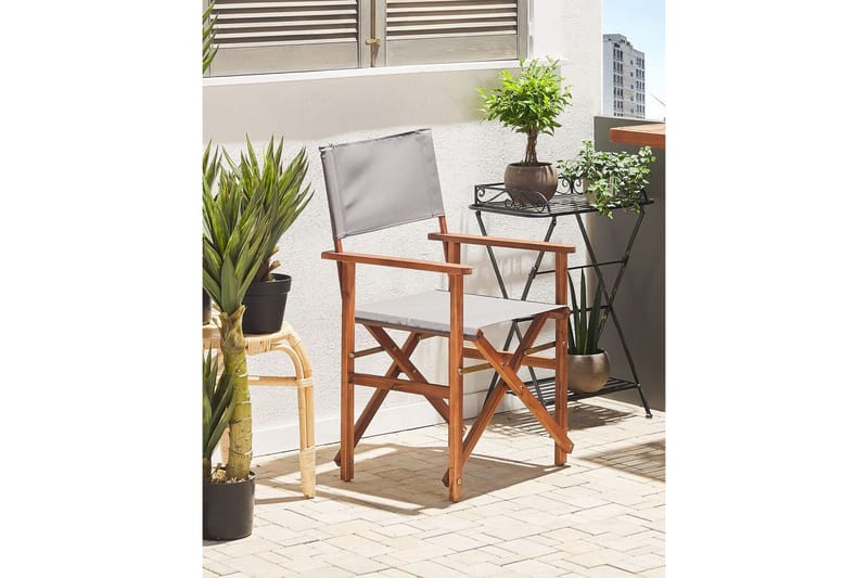 Salve Käsinojatuoli - Tummanruskea/Vihreä/Vaaleanpunainen - Puutarhakalusteet - Puutarhatuoli - Karmituoli ulos