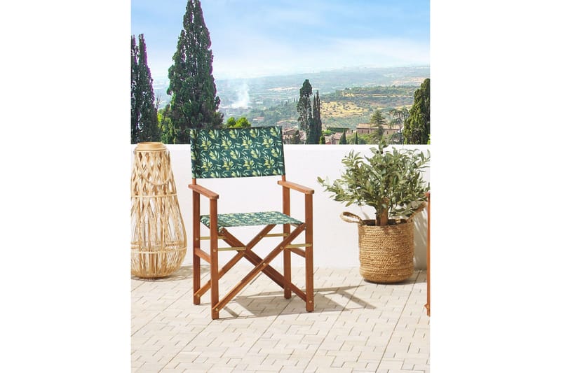 Salve Käsinojatuoli - Tummanvihreä/Tummanruskea - Puutarhakalusteet - Puutarhatuoli - Karmituoli ulos