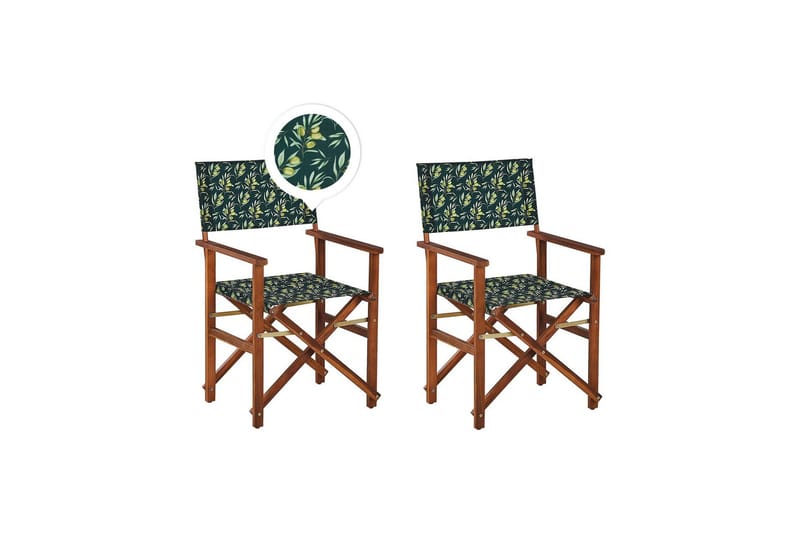 Salve Käsinojatuoli - Tummanvihreä/Tummanruskea - Puutarhakalusteet - Puutarhatuoli - Karmituoli ulos