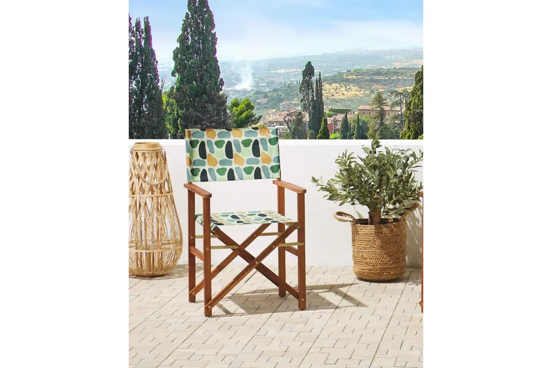 Salve Käsinojatuoli - Vihreä/Oranssi - Puutarhakalusteet - Puutarhatuoli - Karmituoli ulos